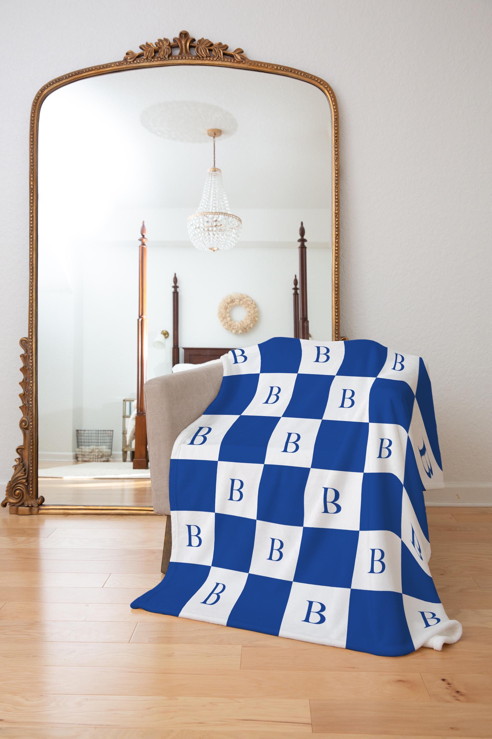 Personalized Plush Throw Blanket