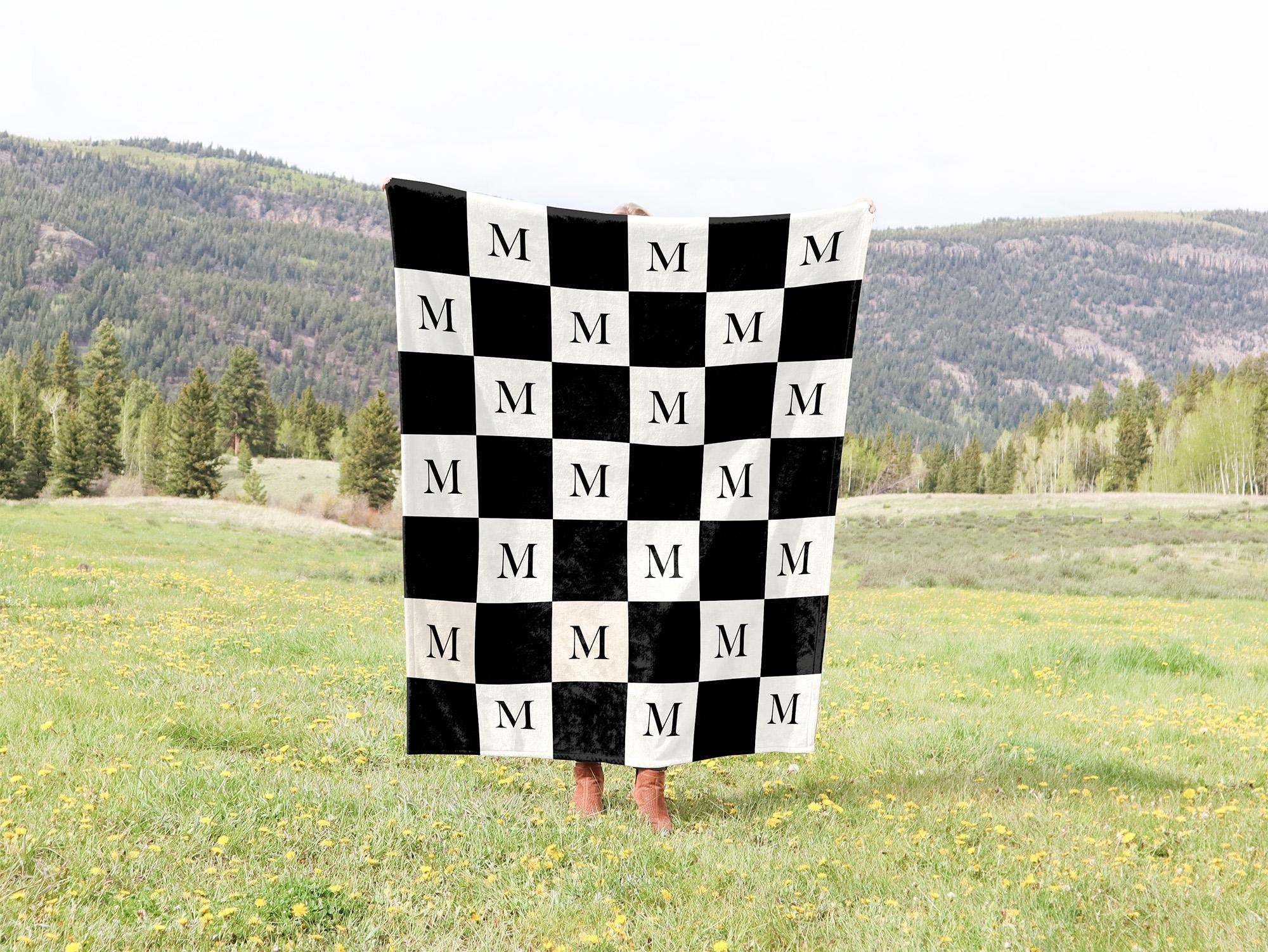 Personalized Plush Throw Blanket