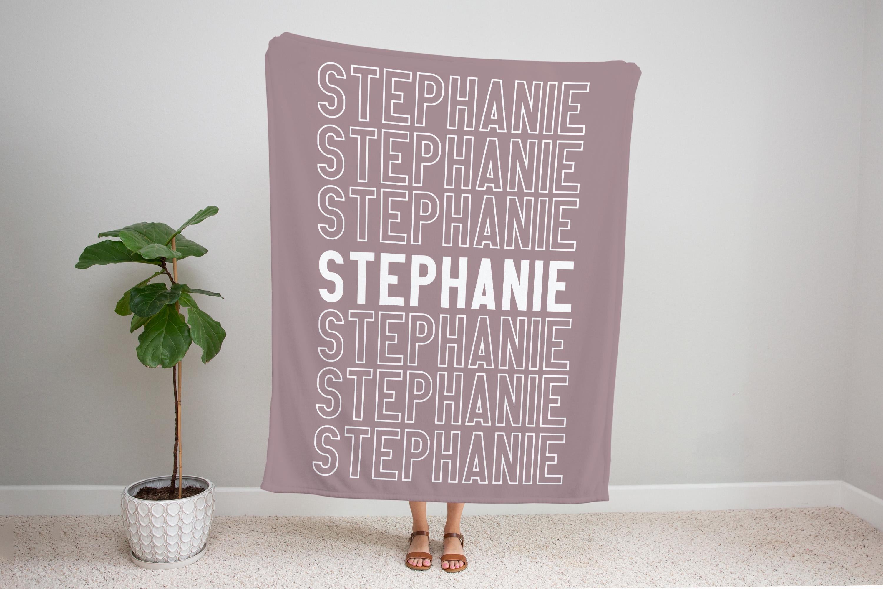 Personalized Blanket with Name