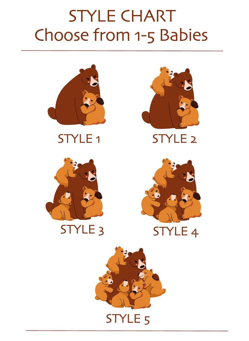 Mama Bear Gift for Mom Blanket