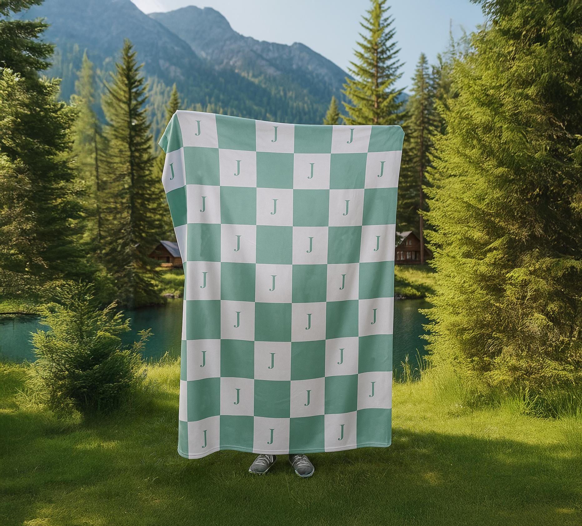 Personalized Plush Throw Blanket