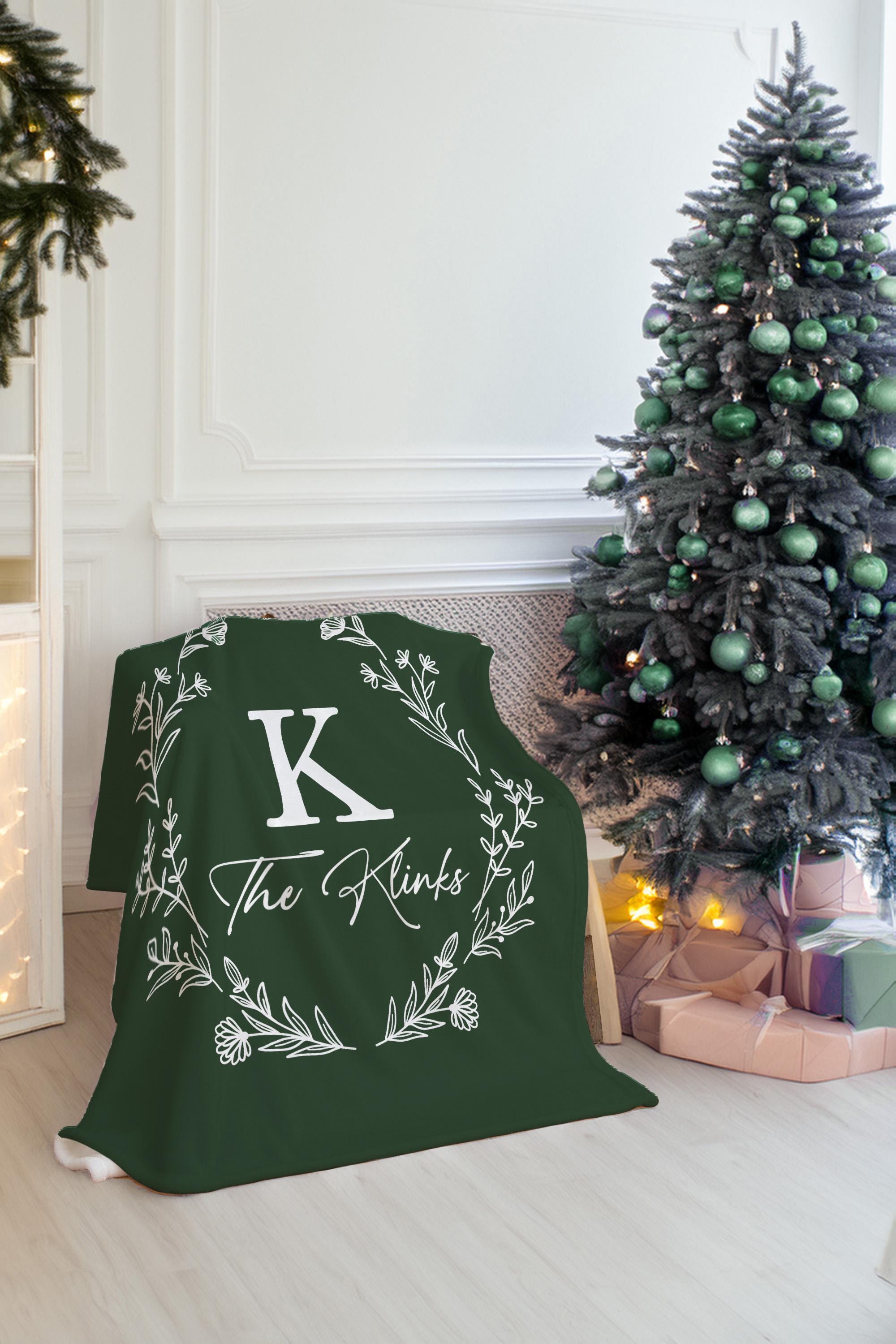 Custom Family Name Blanket