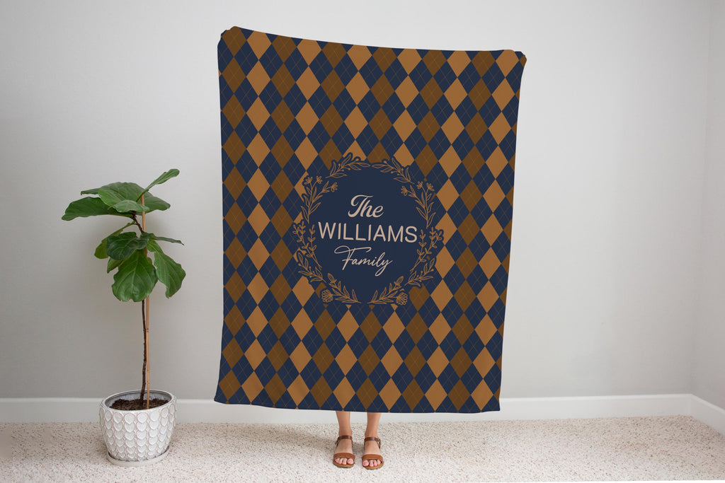 Last Name Initials Blanket