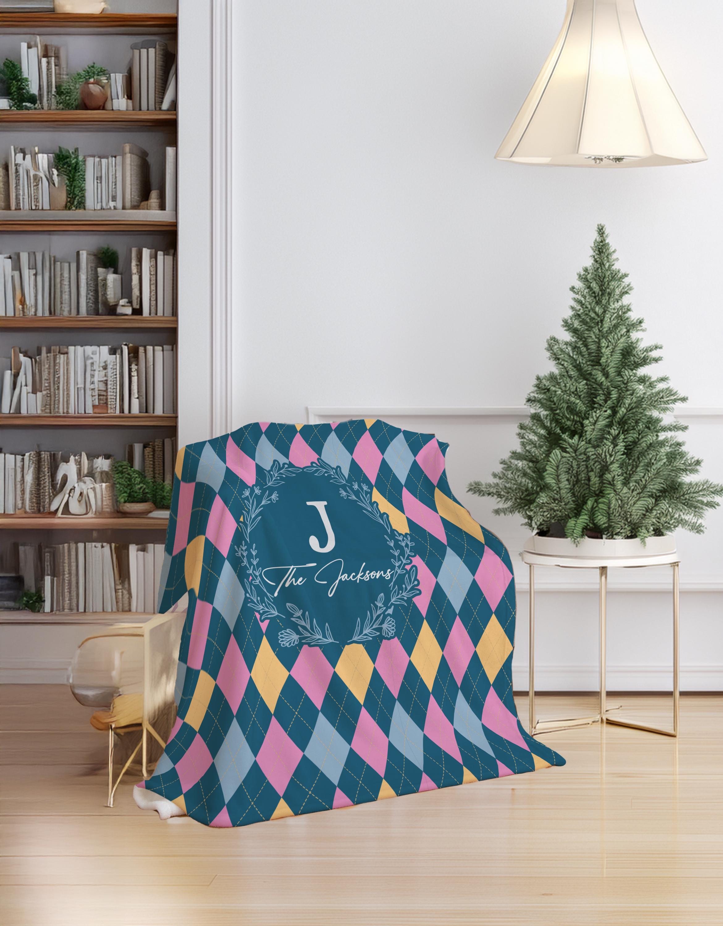 Last Name Initials Blanket