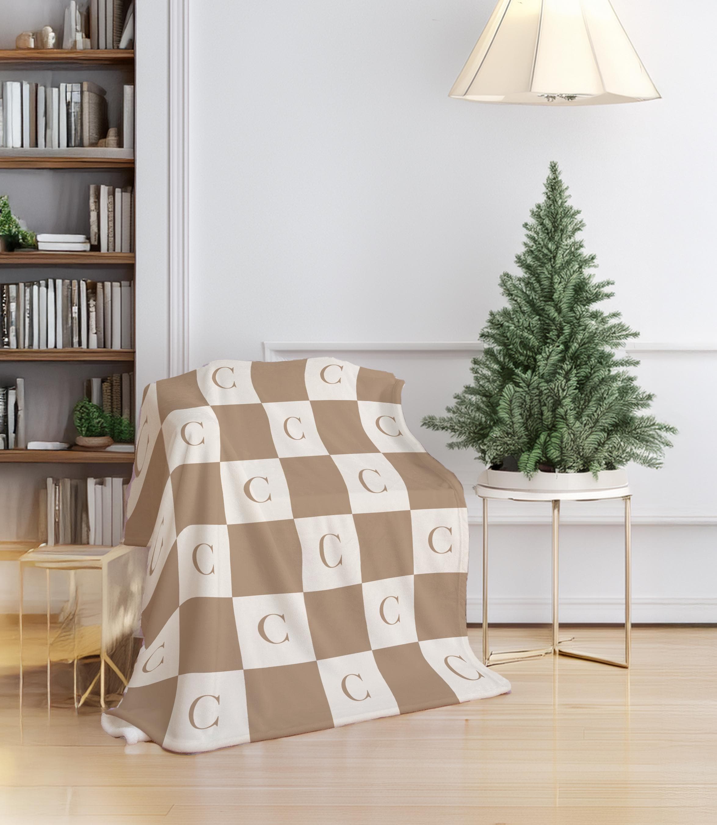 Personalized Plush Throw Blanket