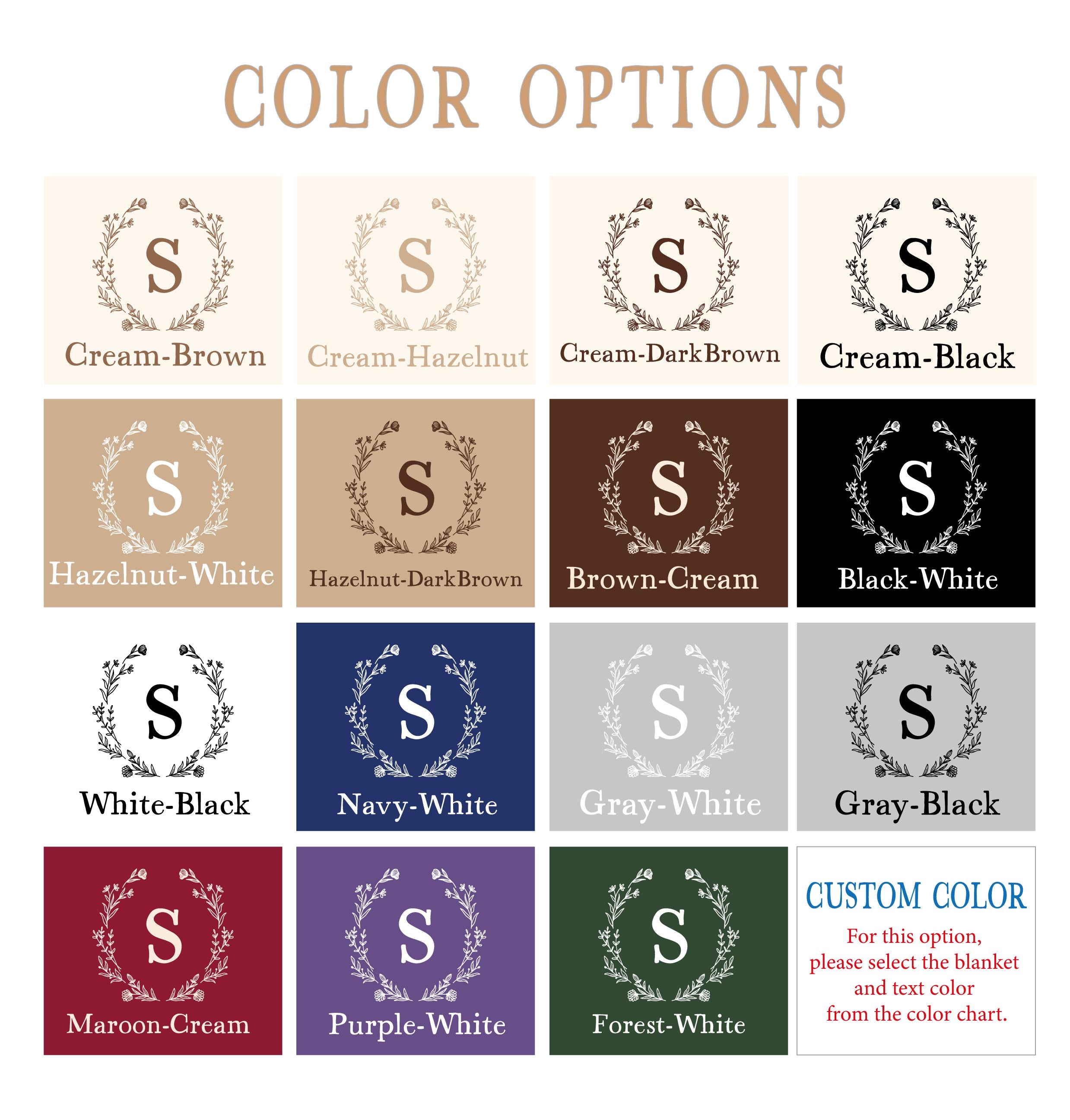 Custom Family Name Blanket
